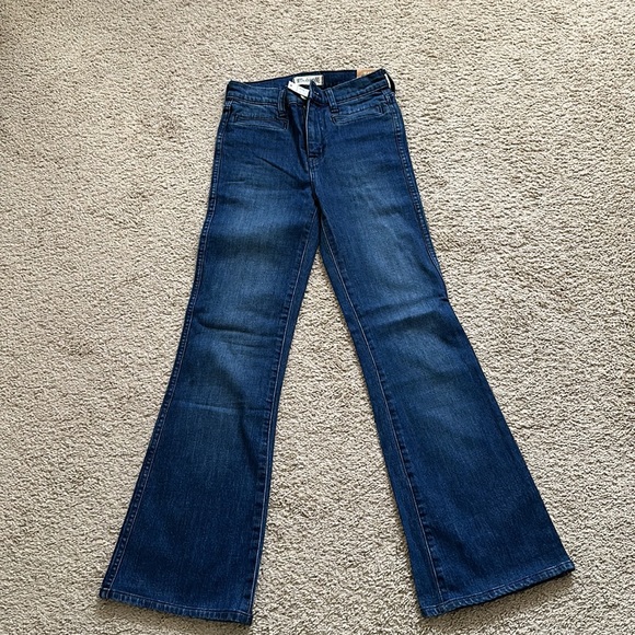 NWT Madewell Flea Market Flare Jeans Denim E5293 - Picture 5 of 5